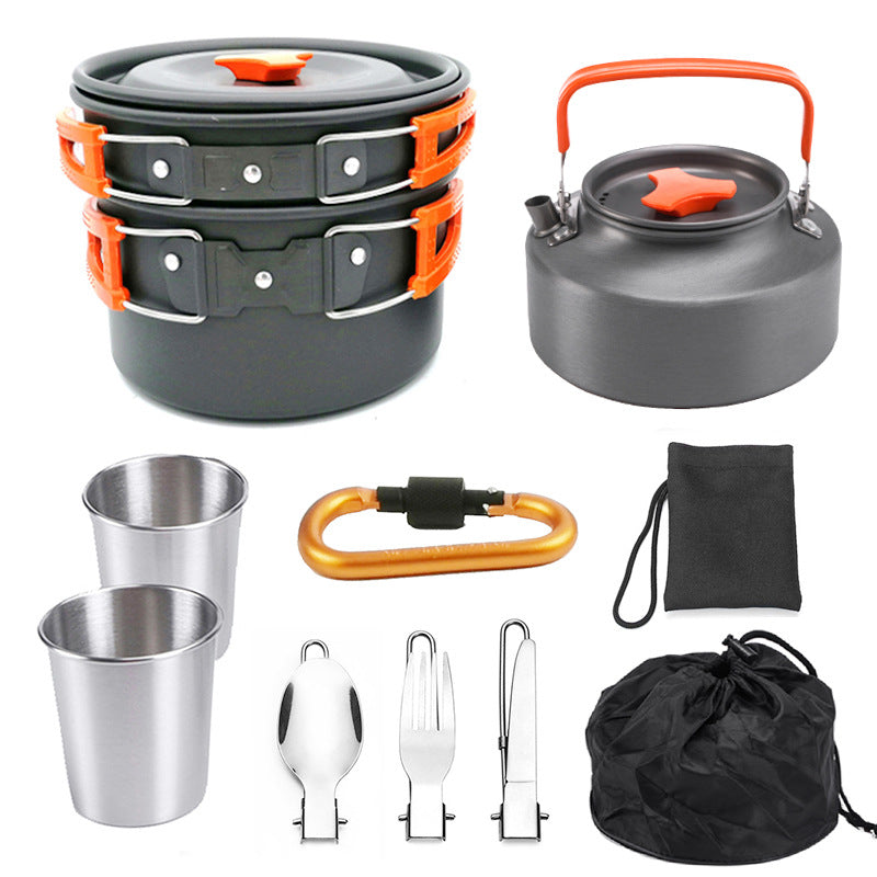 Outdoor Portable Cookware Mess Kit