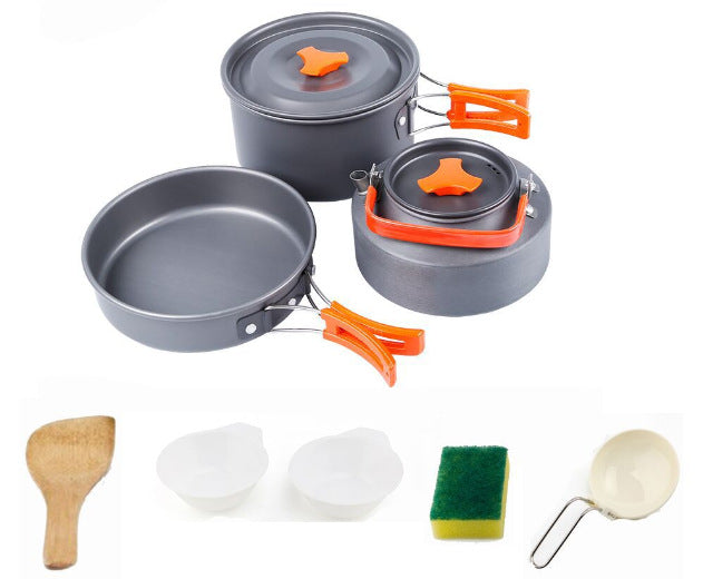 Outdoor Portable Cookware Mess Kit