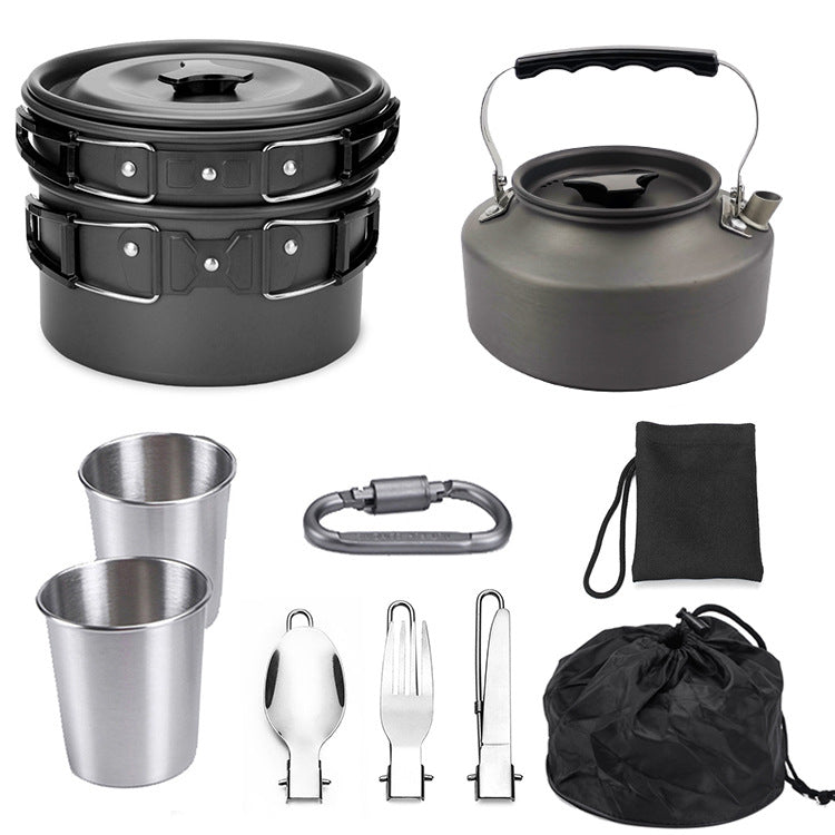 Outdoor Portable Cookware Mess Kit